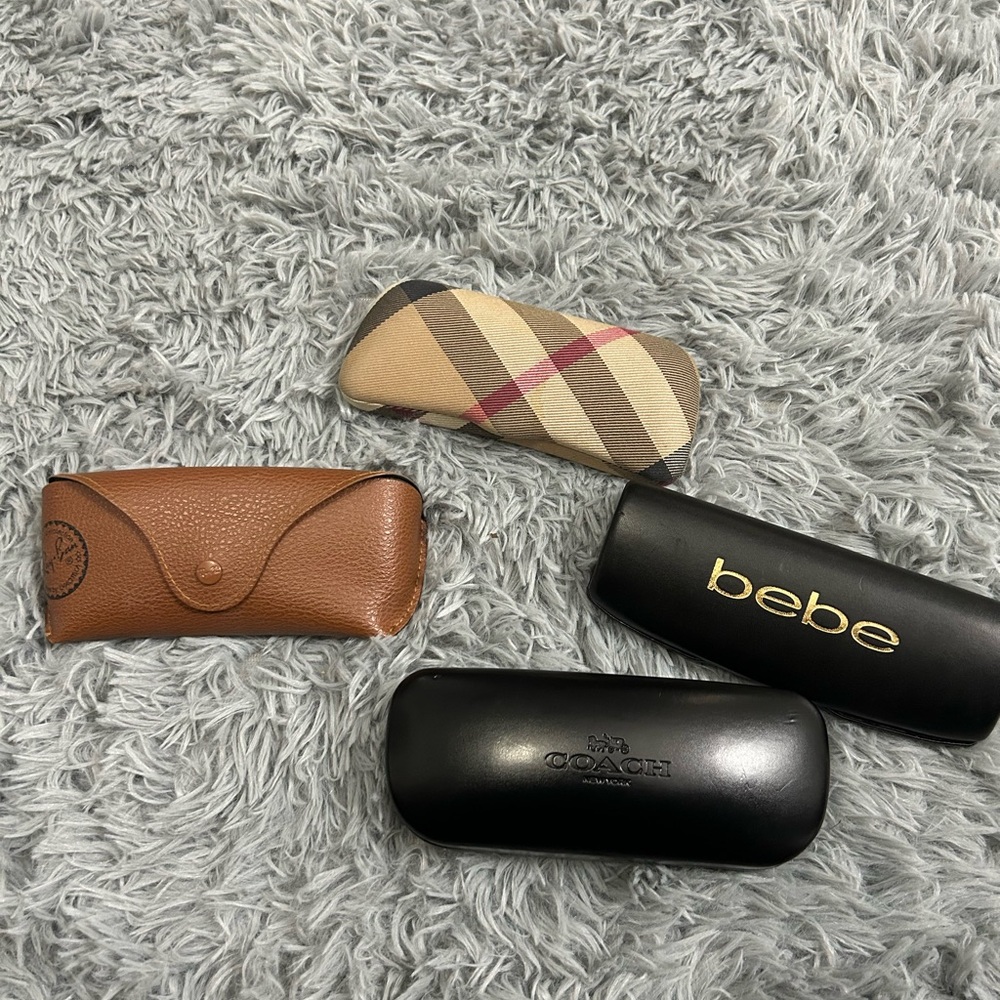 Vintage Ray Ban  Burberry and Coach  Classic Case 15.00 each